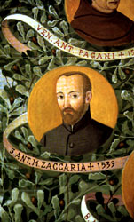 San Antonio Mª Zaccaria en la Universidad de Padua